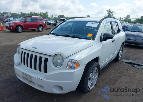 2008 Jeep Compass Sport z USA, uszkodzony, nr VIN 1J8FT47W28D691757